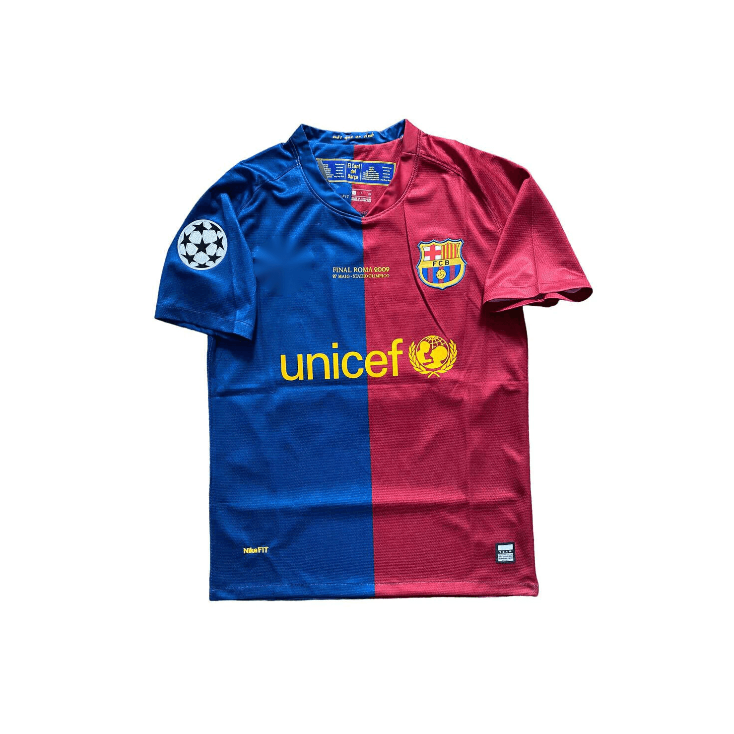 Camiseta Barcelona 2009 Final Roma — Importada