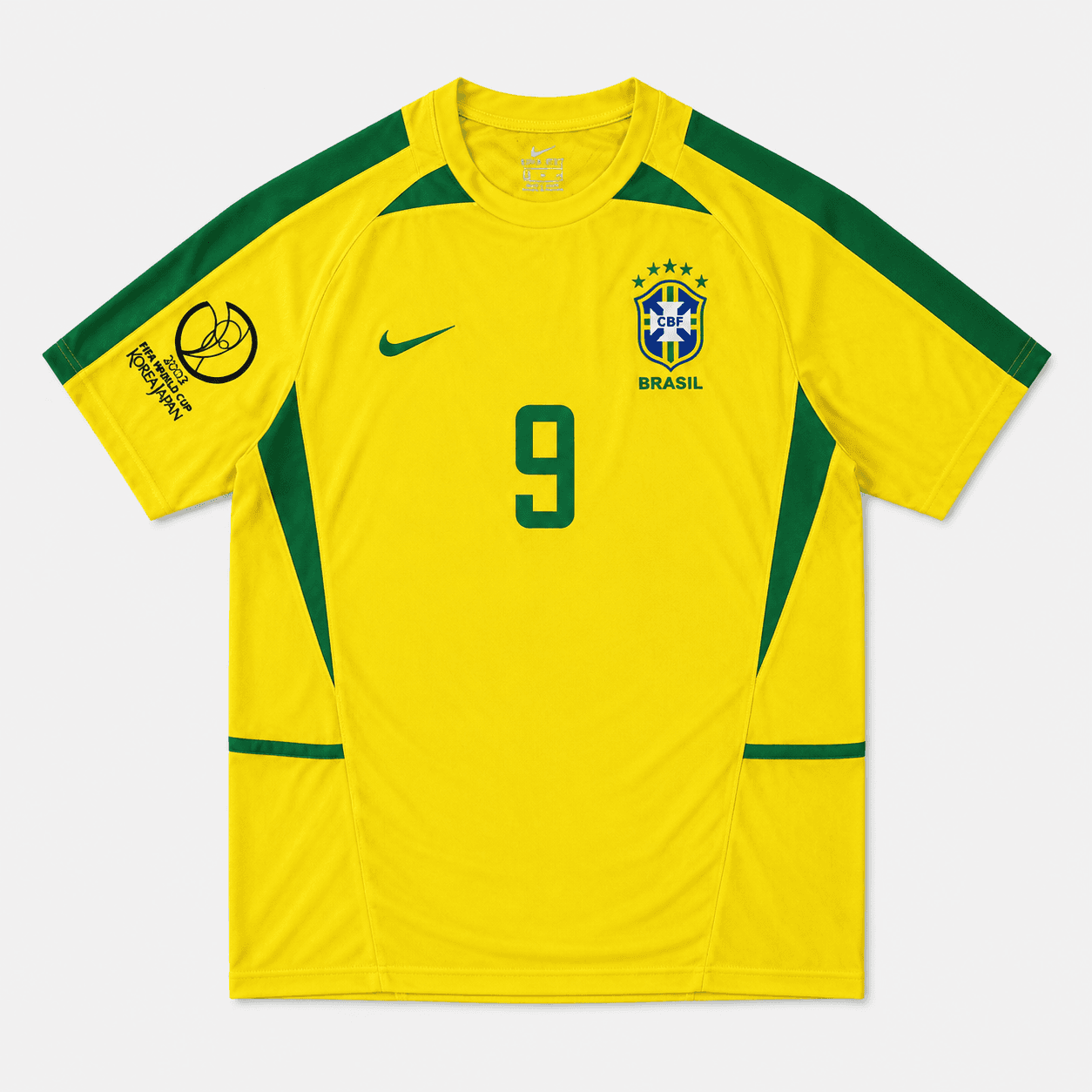 Camiseta Brasil 2002 Ronaldo — Importada